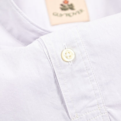 GUY ROVER コットン100% バンドカラーシャツ