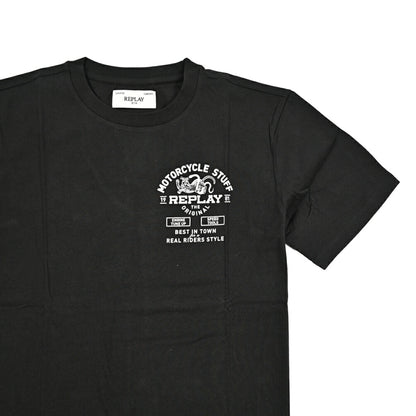 REPLAY コットン100% 半袖Tシャツ
