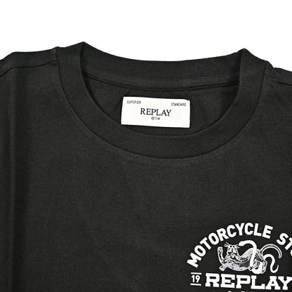 REPLAY コットン100% 半袖Tシャツ