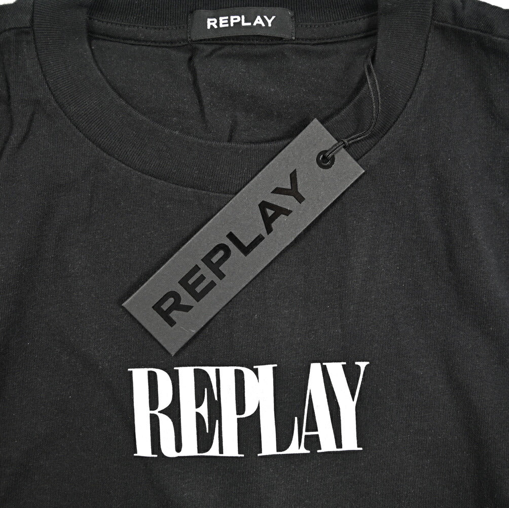 REPLAY コットン100% 半袖Tシャツ