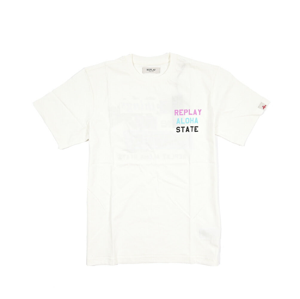 REPLAY コットン100% 半袖Tシャツ