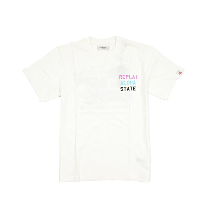 REPLAY コットン100% 半袖Tシャツ