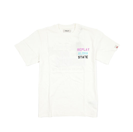 REPLAY コットン100% 半袖Tシャツ