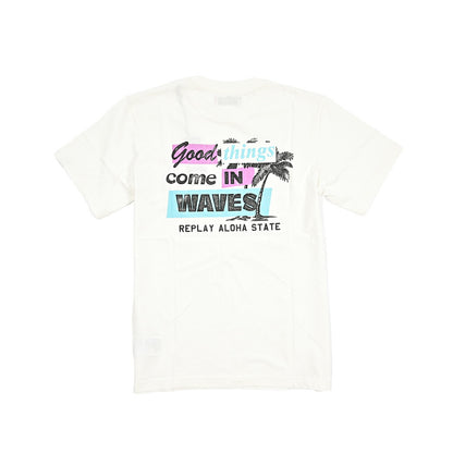 REPLAY コットン100% 半袖Tシャツ