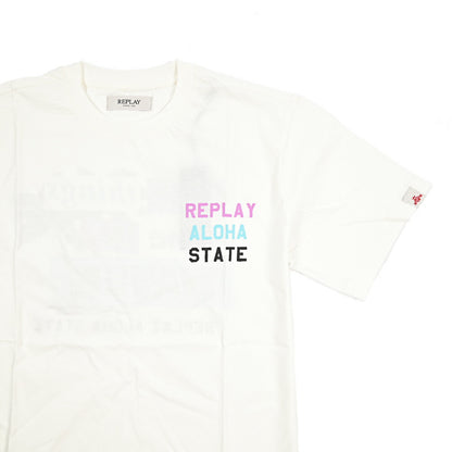 REPLAY コットン100% 半袖Tシャツ