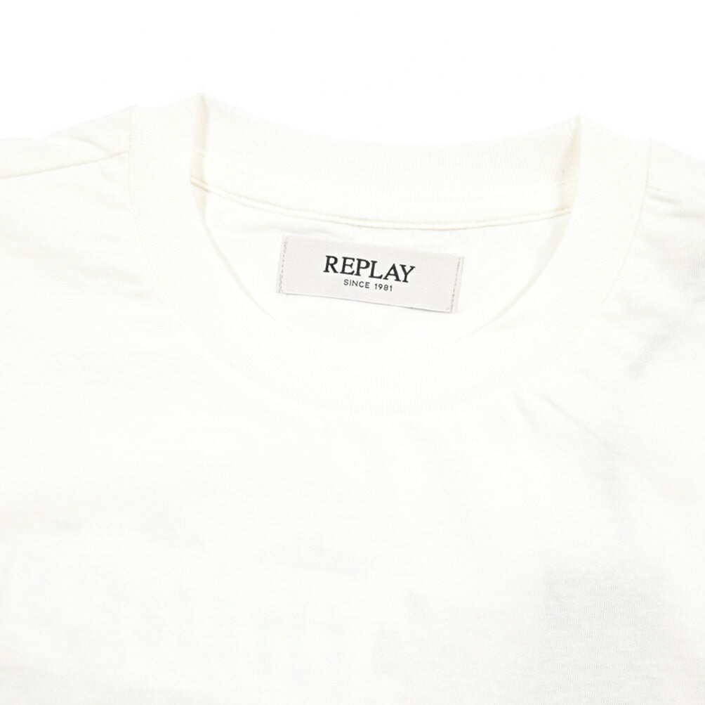 REPLAY コットン100% 半袖Tシャツ
