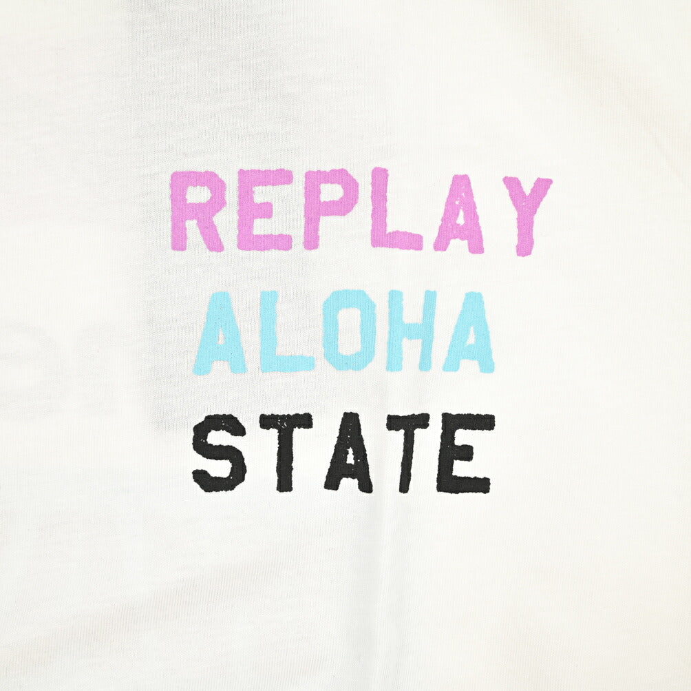REPLAY コットン100% 半袖Tシャツ