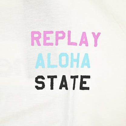 REPLAY コットン100% 半袖Tシャツ