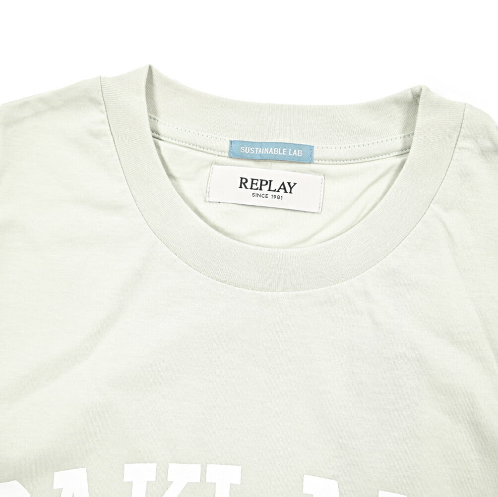 REPLAY オーガニックコットン100% 半袖Tシャツ