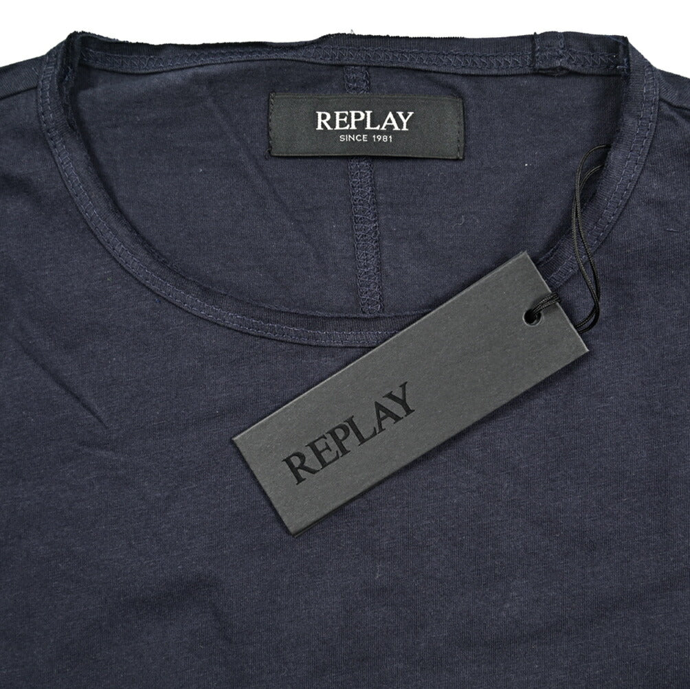 REPLAY コットン100% 半袖Tシャツ