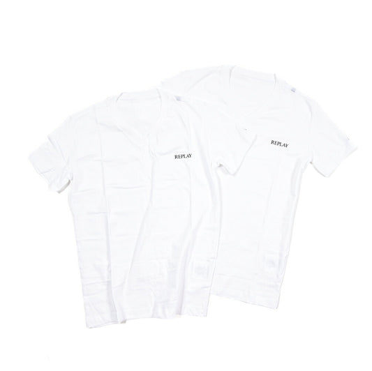 REPLAY 2Pack Tee Vネック半袖Tシャツ