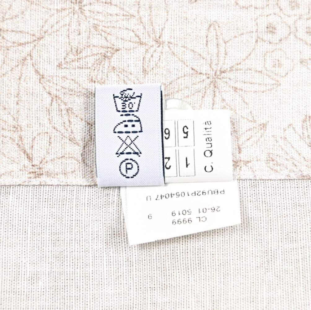 BARBA DANDYLIFE リネン混コットン 半袖オープンカラーシャツ 開襟シャツ