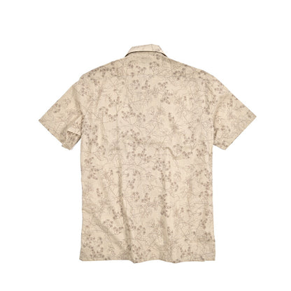 BARBA DANDYLIFE コットン100% 半袖オープンカラーシャツ