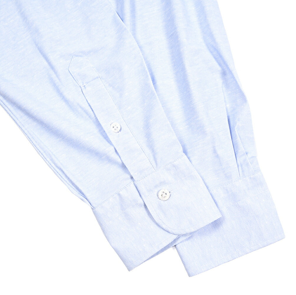 BARBA B ACTIVE スーパーストレッチナイロン ホリゾンタルカラーシャツ