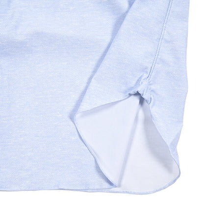 BARBA B ACTIVE スーパーストレッチナイロン ホリゾンタルカラーシャツ