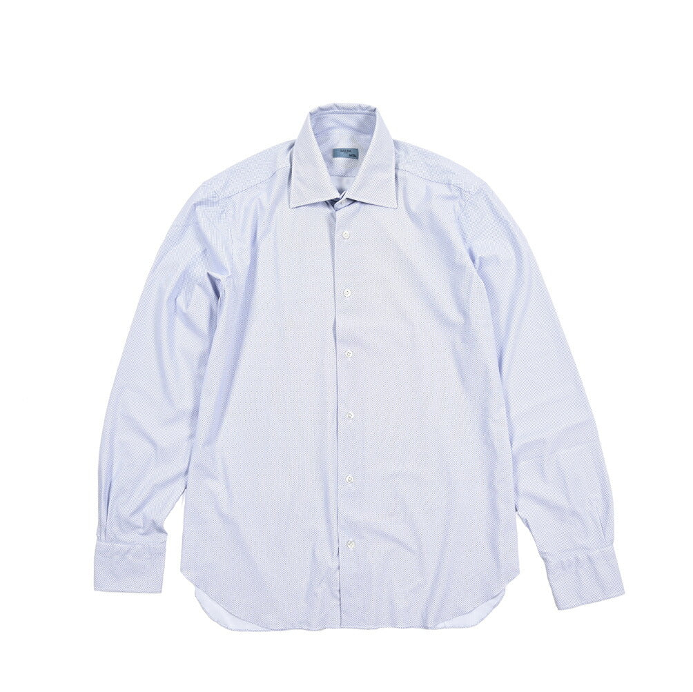 BARBA B ACTIVE スーパーストレッチナイロン ホリゾンタルカラーシャツ