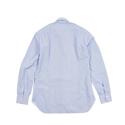 BARBA CULTO コットン100% ホリゾンタルカラードレスシャツ