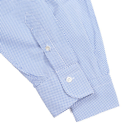 BARBA CULTO コットン100% ホリゾンタルカラードレスシャツ