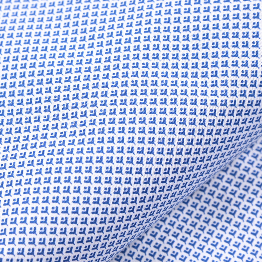 BARBA CULTO コットン100% ホリゾンタルカラードレスシャツ