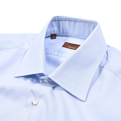 BARBA JOURNEY コットン100% ワイドカラードレスシャツ