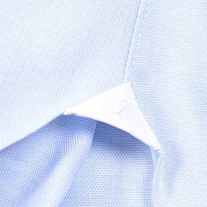 BARBA JOURNEY コットン100% ワイドカラードレスシャツ