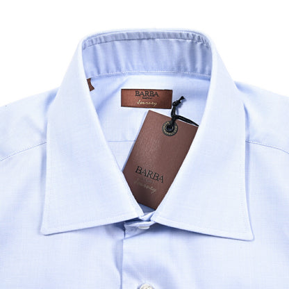 BARBA JOURNEY コットン100% ワイドカラードレスシャツ