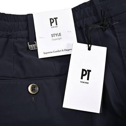 26SS PT TORINO SUPERLIGHT SLIM FIT スーパーストレッチナイロン イージースラックス / KINETIC FABRIC