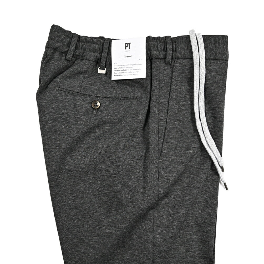 26SS PT TORINO Traveller SLIM FIT ストレッチコットン スリムフィットイージーパンツ
