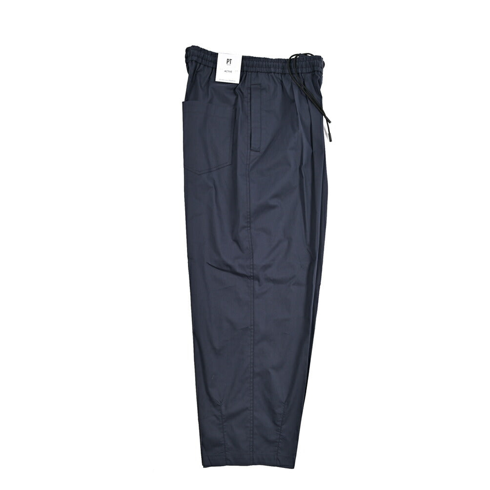 26SS PT TORINO Active WIDE ストレッチコットン イージーワイドパンツ