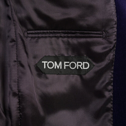 TOM FORD コットン100% ベルベットタキシードジャケット