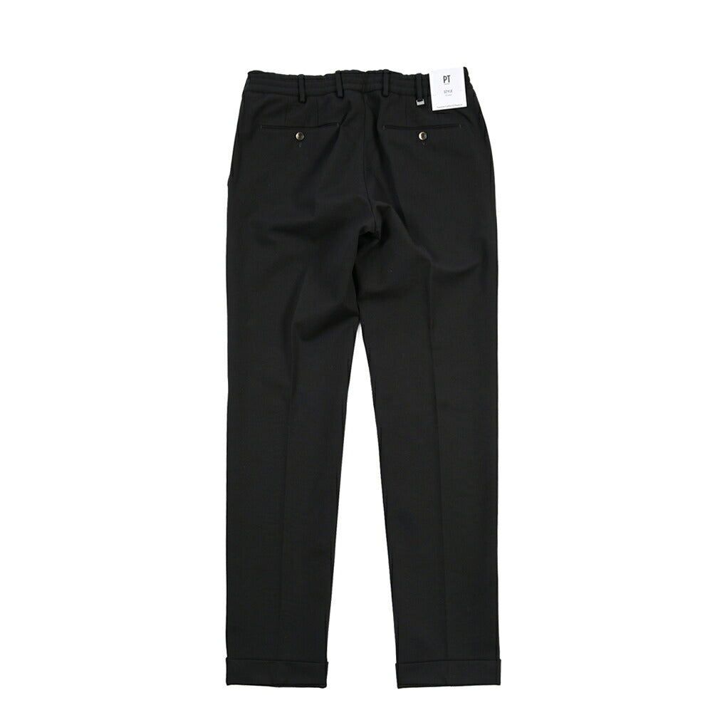 PT TORINO Traveller “SLIM FIT” ポンチジャージー ドローコード付きイージーパンツ