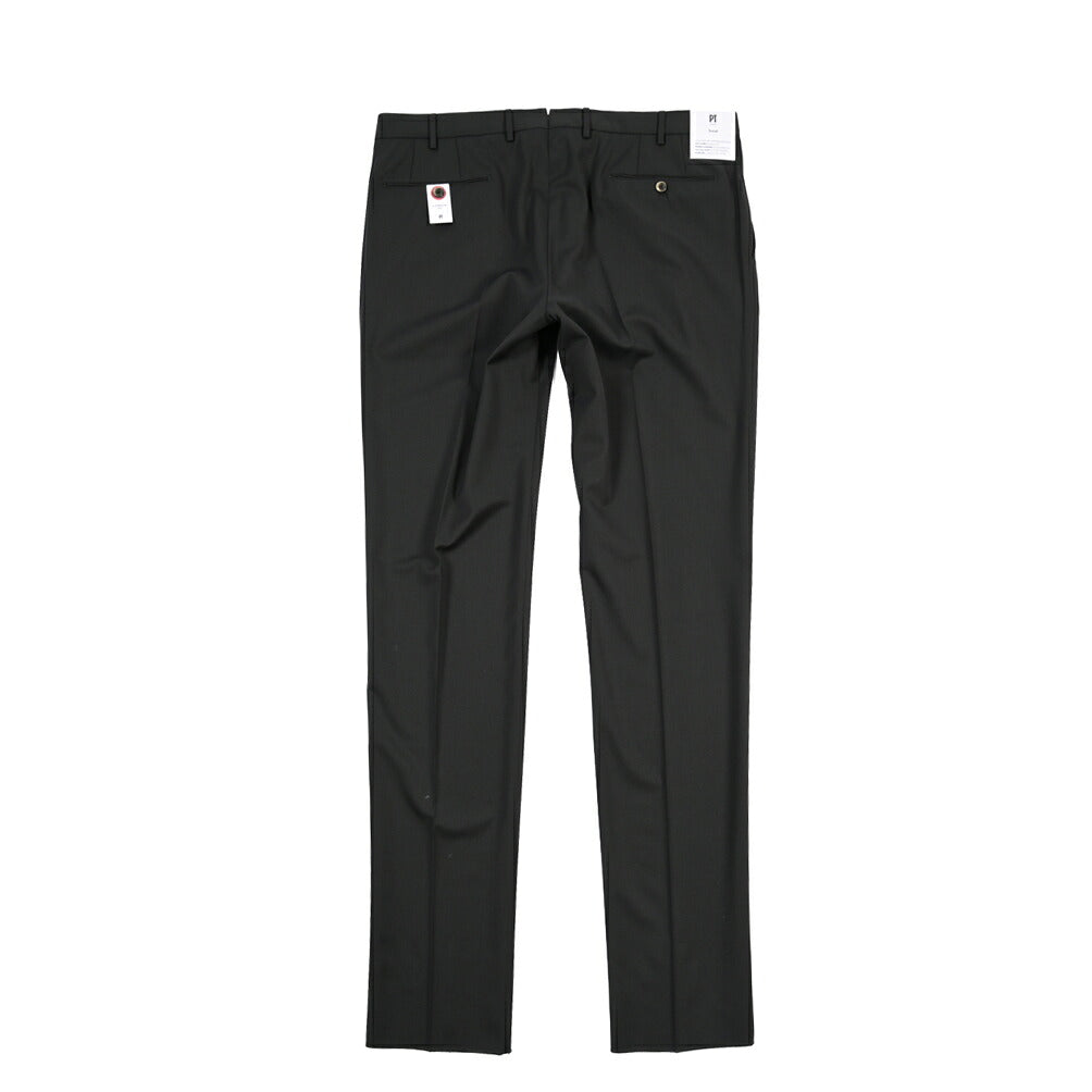 PT TORINO Travel “SUPERSLIM FIT” 高機能ストレッチウール ノータックスラックス / TECHNO WASHABLE WOOL