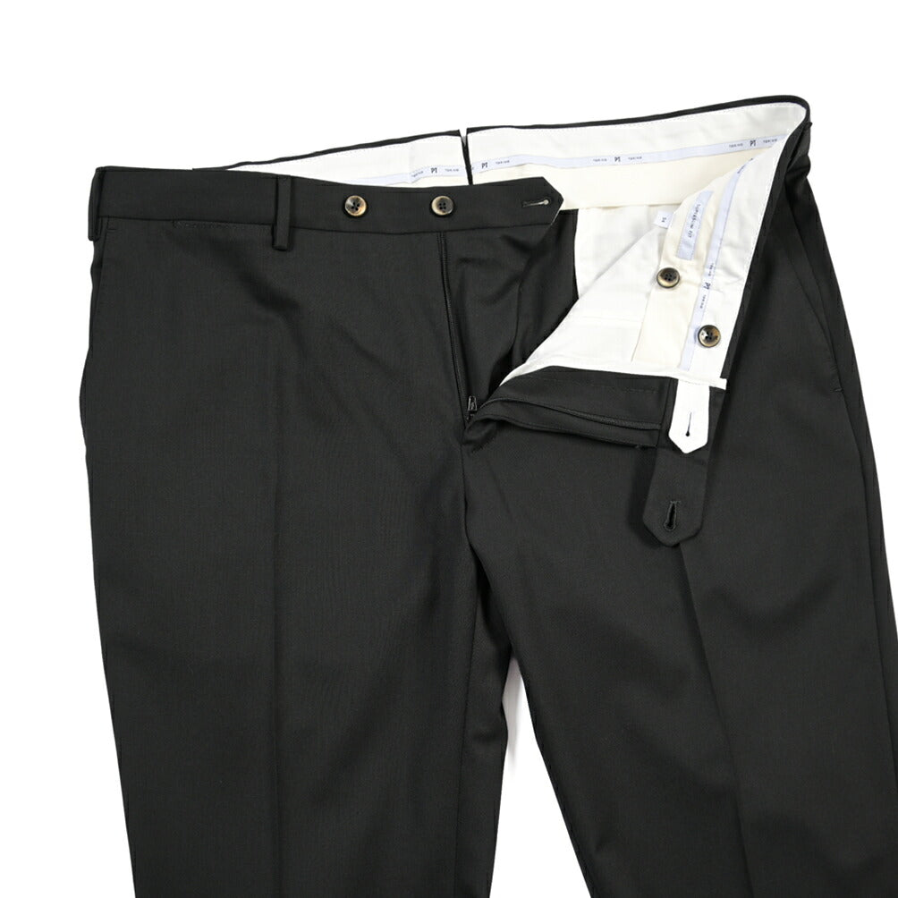 PT TORINO Travel “SUPERSLIM FIT” 高機能ストレッチウール ノータックスラックス / TECHNO WASHABLE WOOL