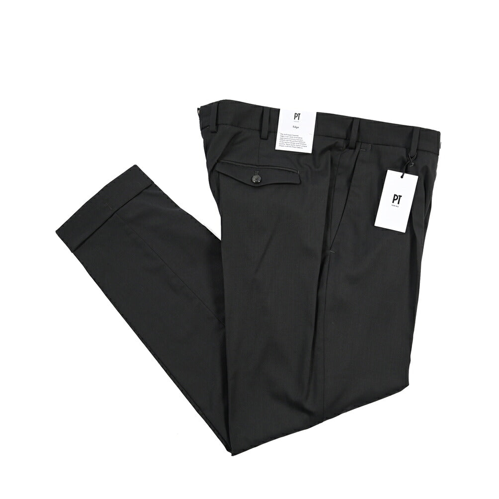 PT TORINO Edge “REBEL FIT” ストレッチウール ワンタックスラックス