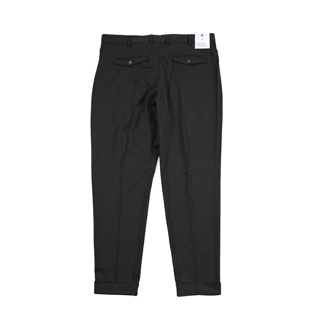 PT TORINO Edge “REBEL FIT” ストレッチウール ワンタックスラックス