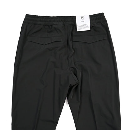 PT TORINO Active “OMEGA” コットン混ナイロン ドローコード付きストレッチパンツ