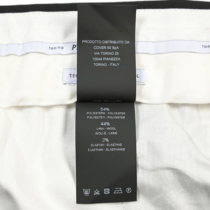 PT TORINO “MASTER FIT” 高機能ストレッチウール ワンタックスラックス / TECHNO WASHABLE WOOL