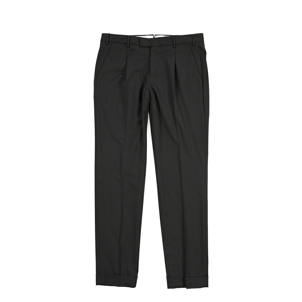 PT TORINO “MASTER FIT” 高機能ストレッチウール ワンタックスラックス / TECHNO WASHABLE WOOL