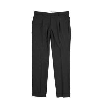 PT TORINO “MASTER FIT” 高機能ストレッチウール ワンタックスラックス / TECHNO WASHABLE WOOL