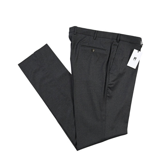 PT TORINO “SLIM FIT” ストレッチウール ノータックスラックス