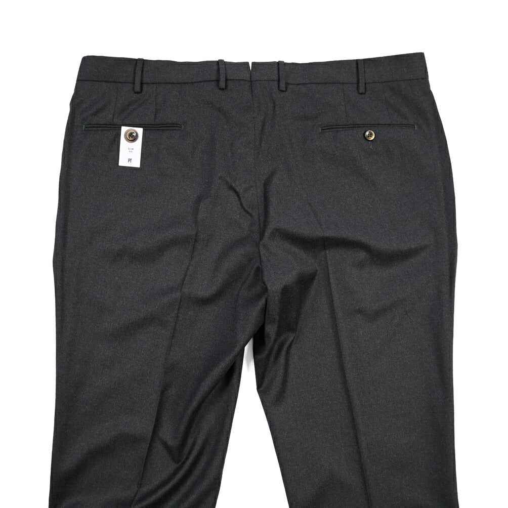 PT TORINO “SLIM FIT” ストレッチウール ノータックスラックス