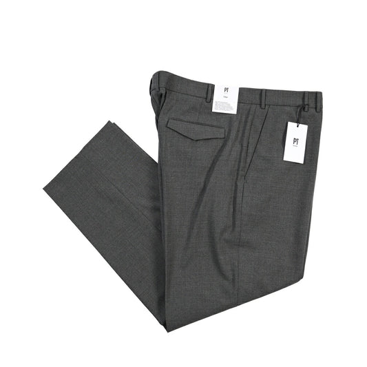 PT TORINO Edge “MICHAEL” ストレッチウール ノータックワイドスラックス
