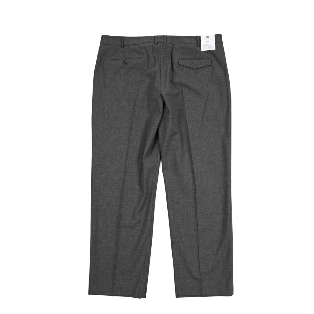 PT TORINO Edge “MICHAEL” ストレッチウール ノータックワイドスラックス