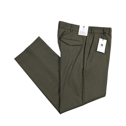 PT TORINO Edge “MICHAEL” ストレッチウール ノータックワイドスラックス
