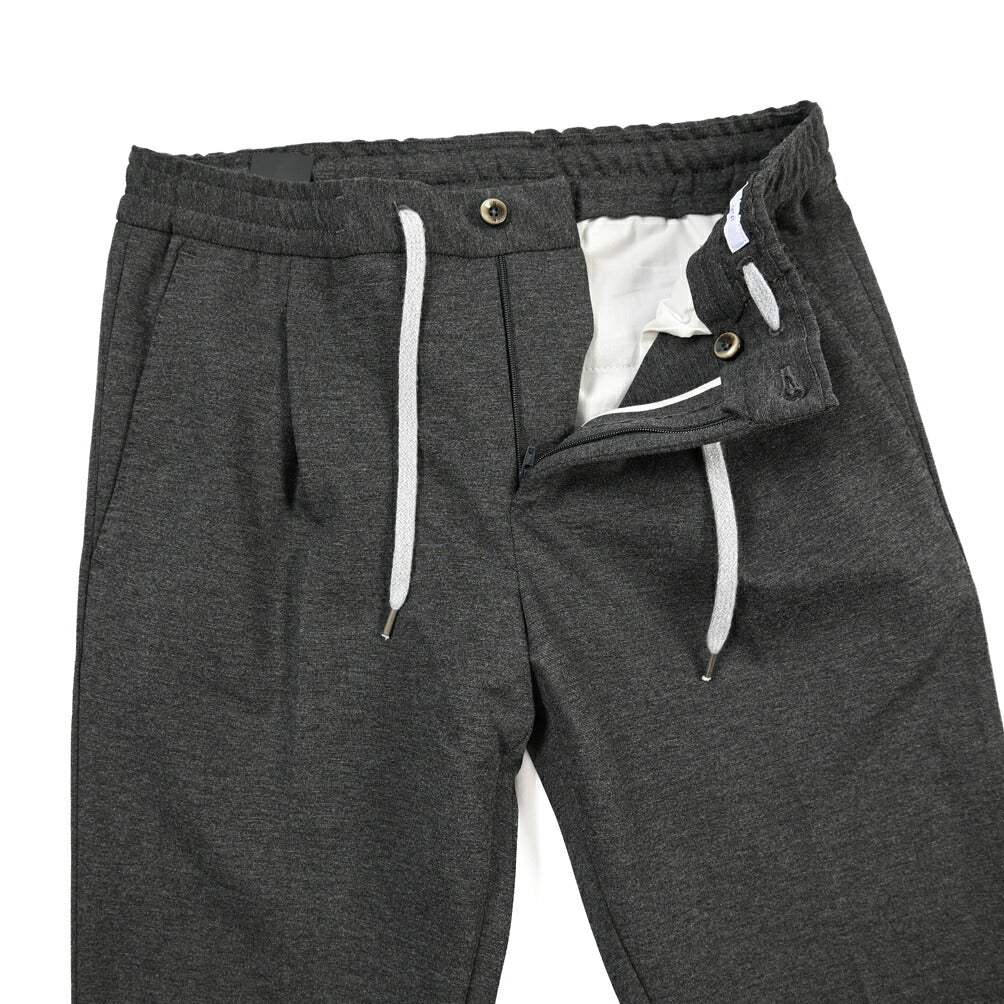 PT TORINO “SOFT FIT” ポンチジャージー ドローコード付きイージーパンツ
