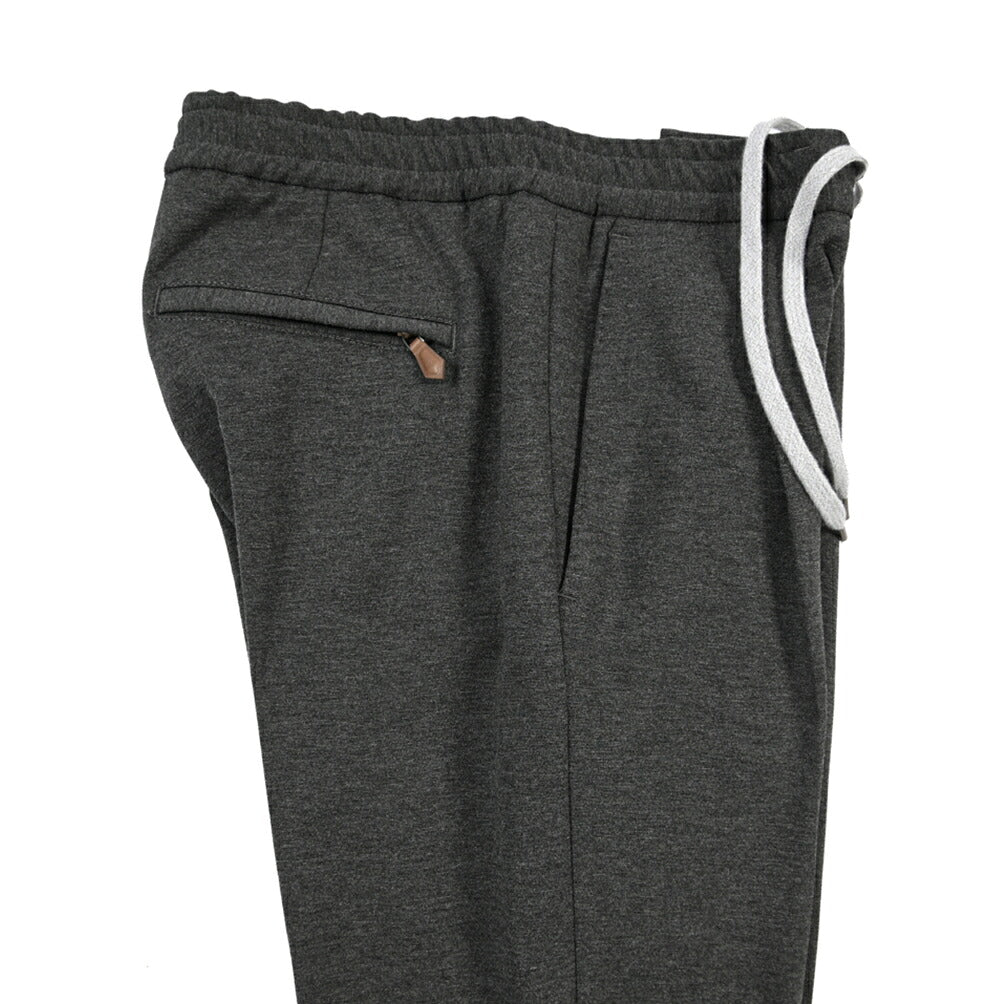 PT TORINO “SOFT FIT” ポンチジャージー ドローコード付きイージーパンツ