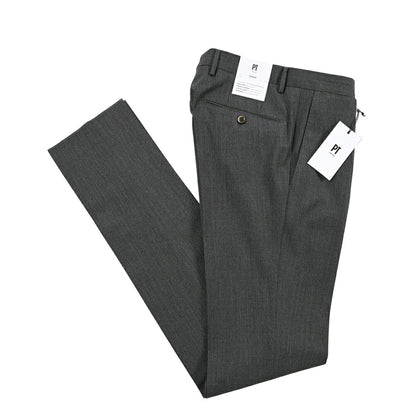PT TORINO Travel “SUPERSLIM FIT” 高機能ストレッチウール ノータックスラックス / TECHNO WASHABLE WOOL