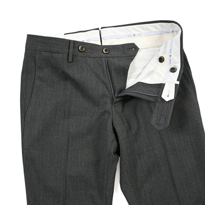 PT TORINO Travel “SUPERSLIM FIT” 高機能ストレッチウール ノータックスラックス / TECHNO WASHABLE WOOL