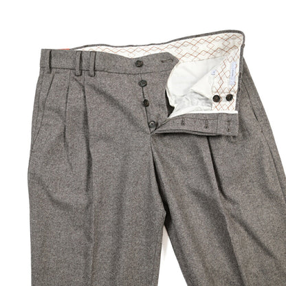PT TORINO ReWorked “MICHAEL” カシミヤ混ウール ヘリンボーンワイドスラックス
