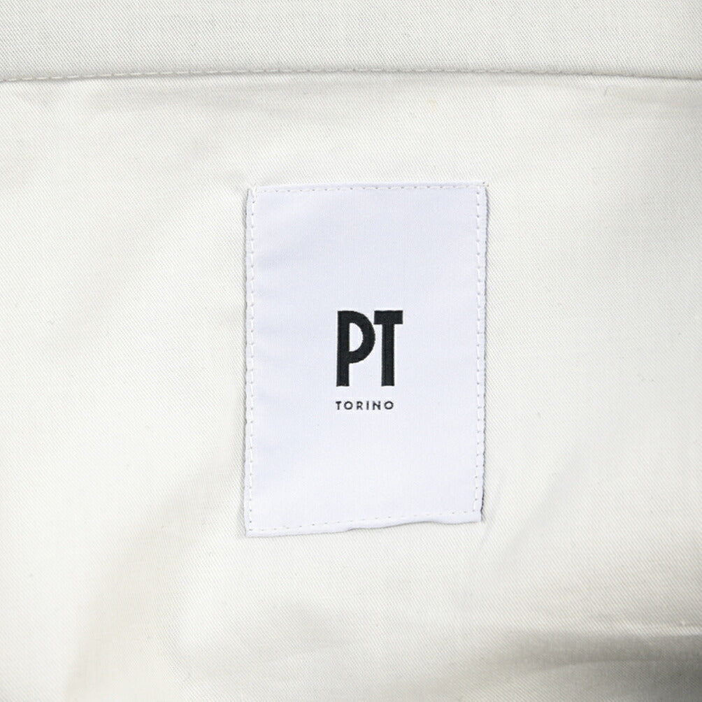 PT TORINO Travel “MASTER FIT” 高機能ストレッチウール ワンタックスラックス / TECHNO WASHABLE WOOL